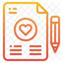 Medical Report Report Medical History Icon