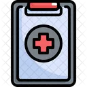 Clipboard Medical Hospital Icon