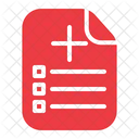 Medical Report Medical Prescription Clinic History Icon