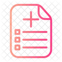 Medical Report Medical Prescription Clinic History Icon