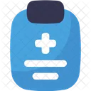 Medical Report Medical Checkup Health Report Icon