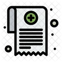 Medical Report  Icon