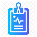 Medical Report Checkup Diagnostic Icon