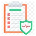 Medical Report Health Icon