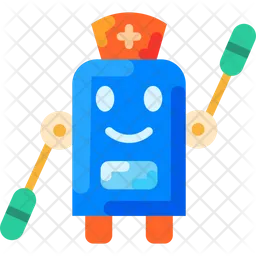 Medical Robot  Icon