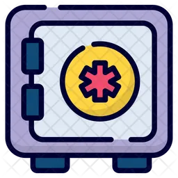 Medical Safe Box  Icon