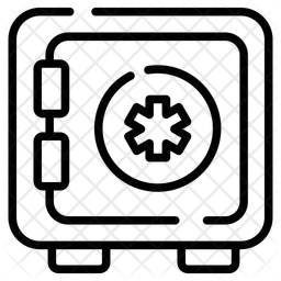 의료 금고  아이콘