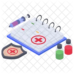 Medical Schedule  Icon