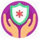 Health Security Medical Security Medical Protection Icon