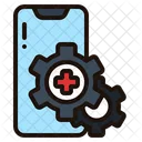 Medical Service Smartphone Mobile Icon