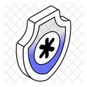 Medical Shield Safety Medical Insurance Icon