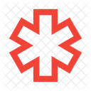 Star Of Life Emergency Medical Care Icon