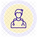 Medical Specialist Line Icon Icon