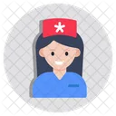 Medical Staff Nurse Doctor Assistant Icon