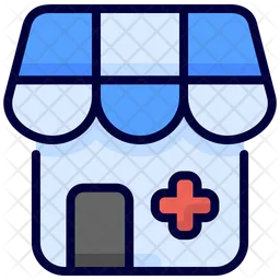Medical store  Icon