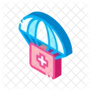 Aid Air Chute Assistance Icon
