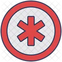Medical Symbol Circle Signal Icon