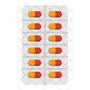 Medical Pharmacy Pill Capsule Icône