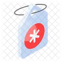 Medical Tag Label Icon