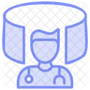 Medical Technology Duotone Line Icon Icon