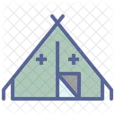 Camp Army Military Icon