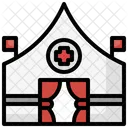 Tent Red Cross Hospital Icon