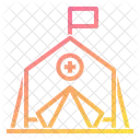 Medical Tent Red Cross Emergency Hospital Icon