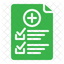 Medical Test Work Order Multiple Choice Icon