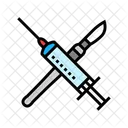 Crossed Medical Tools Icon