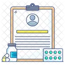 Health Report Medical Report Patient Report Icon