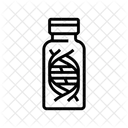 Medical Vial Dna Icon