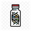 Medical Vial Dna Icon