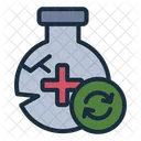 Medical Waste Biohazard Chemical Icon