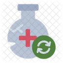 Medical Waste Biohazard Chemical Icon