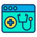 Medical Webpage  Icon