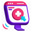 Clinic Online Doctor Icon
