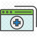Medical Website  Icon