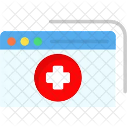 Medical Website  Icon