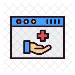 Medical Website  Icon