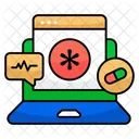 Medical Website Healthcare Website Web Medication Icon