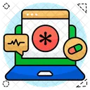 Medical Website Healthcare Website Web Medication Icon