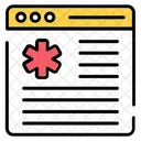 Medical Website Online Doctor Medical アイコン