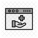 Medical Website Website Online Doctor アイコン