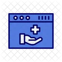 Medical Website Website Online Doctor アイコン