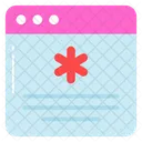 Medical Website Website Medical アイコン