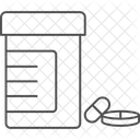 Medicament Thinline Icon Icône