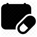 Medicament Calendar Pill Icon