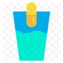 Copo De Agua Vidro Agua Icon