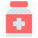 Remedio Garrafa Farmacia Ícone