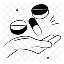 Medicina Pastillas Farmacia Icono